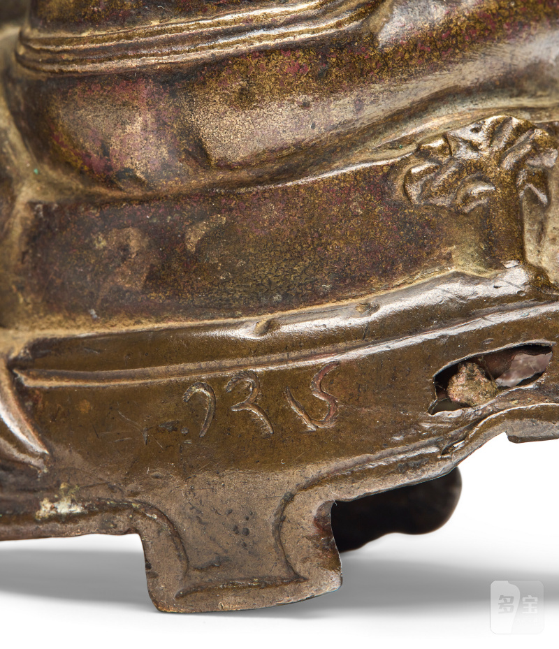 STATUE DE JAMBHALA EN BRONZE  TIBET, XIVE SIÈCLE - 图6
